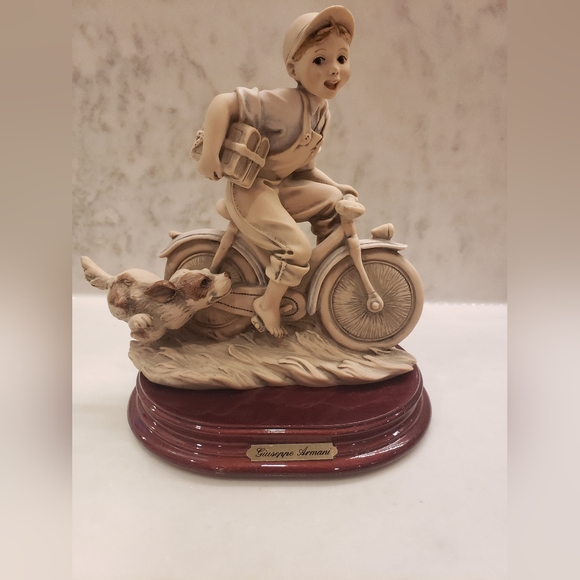 Giuseppe Armani, "Late At School"  0295-T Figuring, Made in Italy - Picture 1 of 6